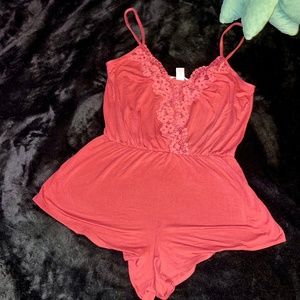 Victoria Secret Sleep Romper, Size Small